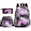 Spielwaren Aphmau Schultasche Cartoon Rucksack Federmäppchen Umhängetasche Dreiteiliges Set