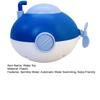 Wind-Up Submarine Bath Toy for Kids Clockwork Swimming Diver for Bathtub