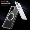 Transparent Wireless Charging Magnetic For Magsafe Cases For Samsung Galaxy S26 S25 S24 S23 Plus Ultra FE A15 A55 A16 A56 Cover