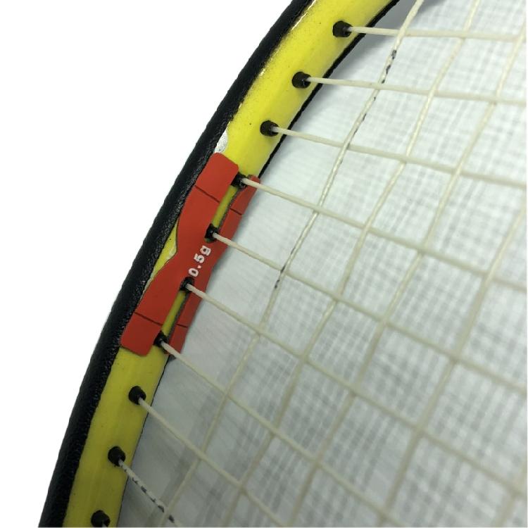 3Pcs Badminton 0.5g Racket Head Balance Strips H-shaped Tennis Racquet Weight