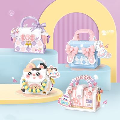 LOZ Mini Blocks Bambini Giocattoli da costruzione Fai da te Mattoni Tagliati Dolce Borsa Custodia Puzzle Ragazze Regalo Decorazione per la casa 8843 8844 8845 8846