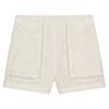 Zaprha 2025 Summer New Outer Wear Casual Thin Hollow Embroidered Bermuda Mid Waist Shorts 4786106