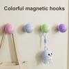Magnetic Hook No Scratch Strong Hold Hook Multipurpose Hanging Hooks for Refrigerator Doors And Metal Surfaces