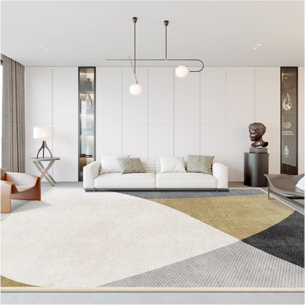 Nordic 160*230 Large Carpet Living Room Sofa Coffee Table Carpet Anti-Slip Modern Light Luxury Room Decoration Floor Mat