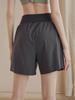 Women's Plus Size Quick Dry High Waist Sports Shorts - Summer Outerwear, Loose Fit, Running Capris.