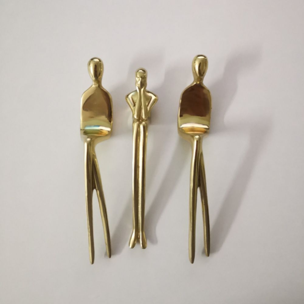 European Style Door Knobs Solid Brass Drawer Pulls Light Luxury Door Handle  Solid Brass