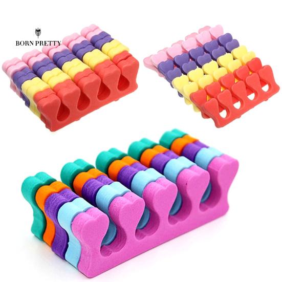 

10/20Pcs Мягкие губки Ногти Украшения Ногти Искусство Ногти Палец Палец Разделитель Салон Домашний Педикюр Инструмент