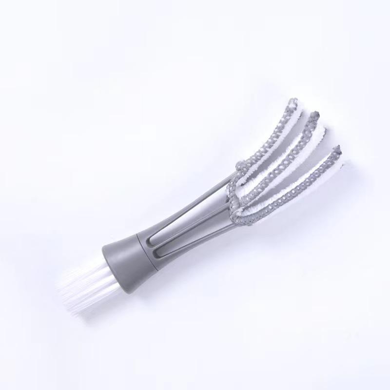Car Tire & Wheel Cleaning Brush - Soft Bristle PVC Brush for Dust, Wheel Hubs, & Foot Pads