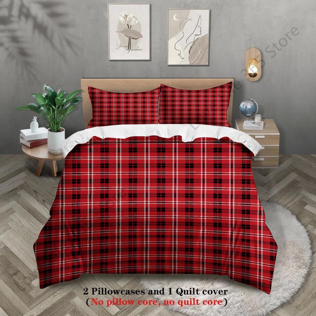 3pcs Christmas Snowflake Bedding Set 3D Printed Elk Duvet Cover Set King Queen Twin Single Size Birthday Gift Room Decor