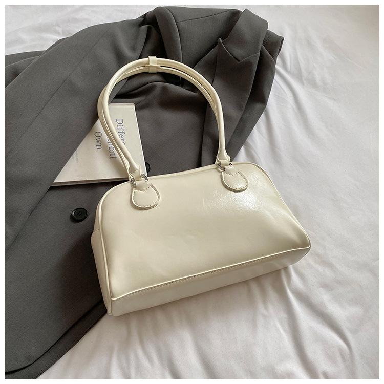 

Повседневная женская сумка через плечо 2025 новая ретро массовая мода сумка Boston универсальная супер популярная сумочка