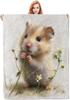 Süße Hamsterdecke Anime Blumig Flanell Überwurfdecken Weich Warm Leicht Gemütlich Plüsch Überwürfe Schlafzimmer Sofa Individuelle Decken
