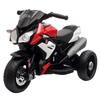 Kids Electric Motorcycle, 6V Ride On Motorcycle with 3 Wheels, LED Headlight, Music, Horn for Boys Girls 3-5 Y, Red