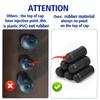 Durable Vacuum Rubber Cover Plug Kit Rubber Material Intake Tube Vacuum Tube Cover  Car Carburetor