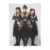 Babymetal Combination Blanket Flannel Sofa Throw Blanket Warm Throw Blankets for Couch Bedding Outdoor Throws Bedspread Quilt