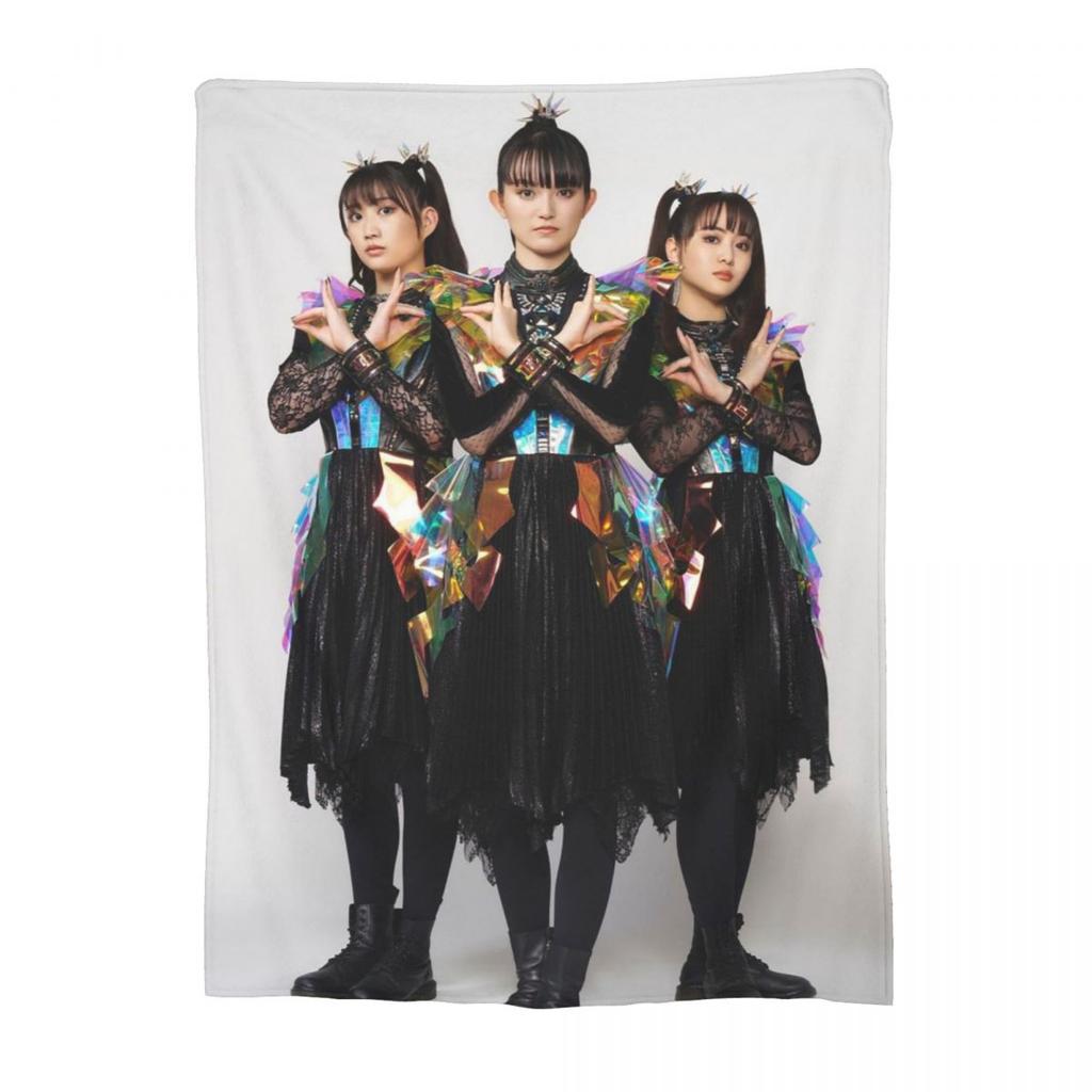 Babymetal Combination Blanket Flannel Sofa Throw Blanket Warm Throw Blankets for Couch Bedding Outdoor Throws Bedspread Quilt