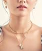 Elyona Gold Shell Necklace
