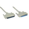 Inline - 37-pin Male/female Serial Extension Cable, 2m