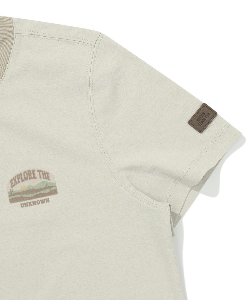 BBC EARTH Women'S Desert Policott T-Shirt Cream