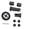 RC Car Front Rear Differential Pinion Gear Plastic Sturdy Stable Performance Differential Gear Set F