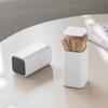 Spring Cover Push Type Toothpick Box Divided Toothpick Dispenser  Cotton Bud