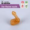 Original Bear Silicone Straw Cup Set: Includes Suction Cup, Mouthpiece, Hose, and Coaster for Kids' Learning and Drinking.