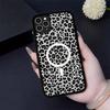 Leopard Cheetah Print For Magsafe Magnetic Phone Case Wireless PC+TPU For IPhone 11 12 13 14 15 16 17 Pro Max Plus