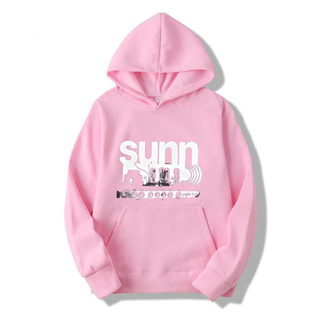 Sunn O Blacl hoodies Men Size S 4XL NL2671 long sleeves