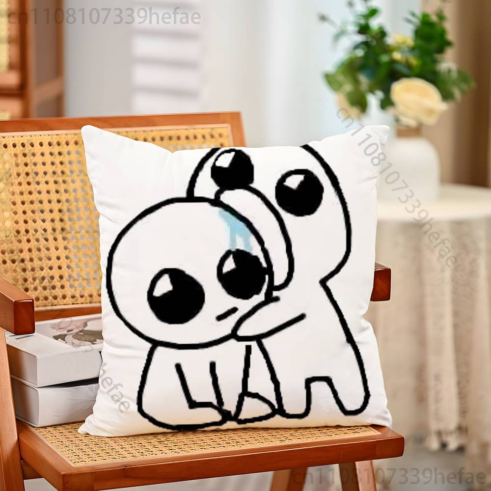 TBH Autism Creature Yippies Pillow Cases for Bedroom Living Room Sofa Home Decor Polyester Cushion Cover with Zipper