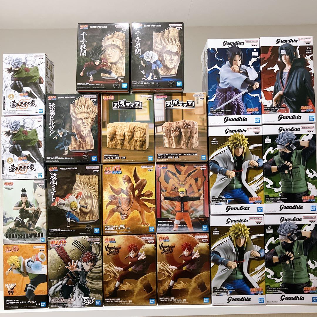

[USED] NARUTO Prize Figure Set