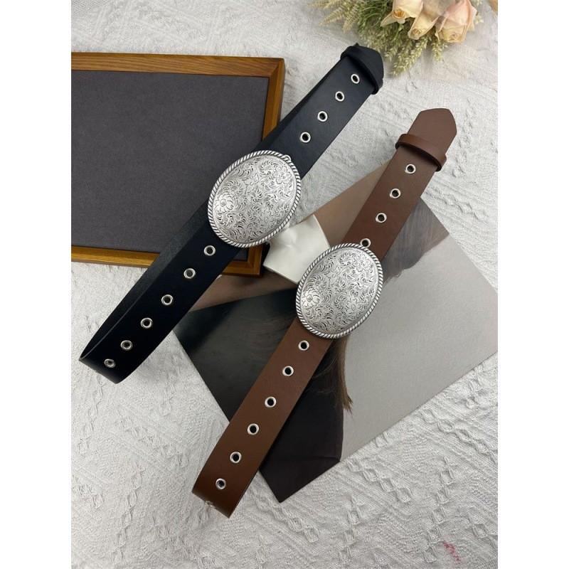 Chic Fashionable Women's Belt Stylish Wide Waist Cincher For Denim Pants 2024