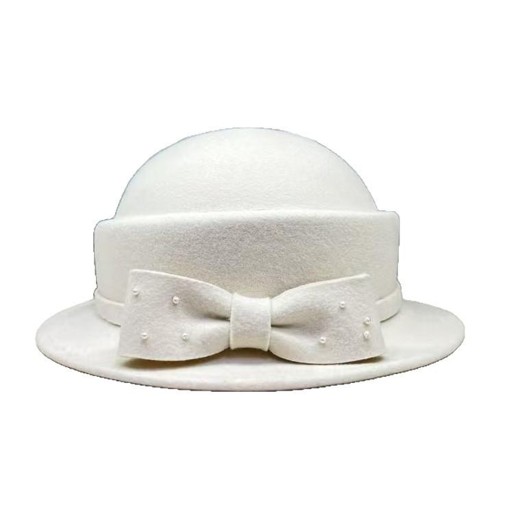 French romantic concave top beret foreign style top hat autumn and winter travel shopping photo pure wool small pot hat women