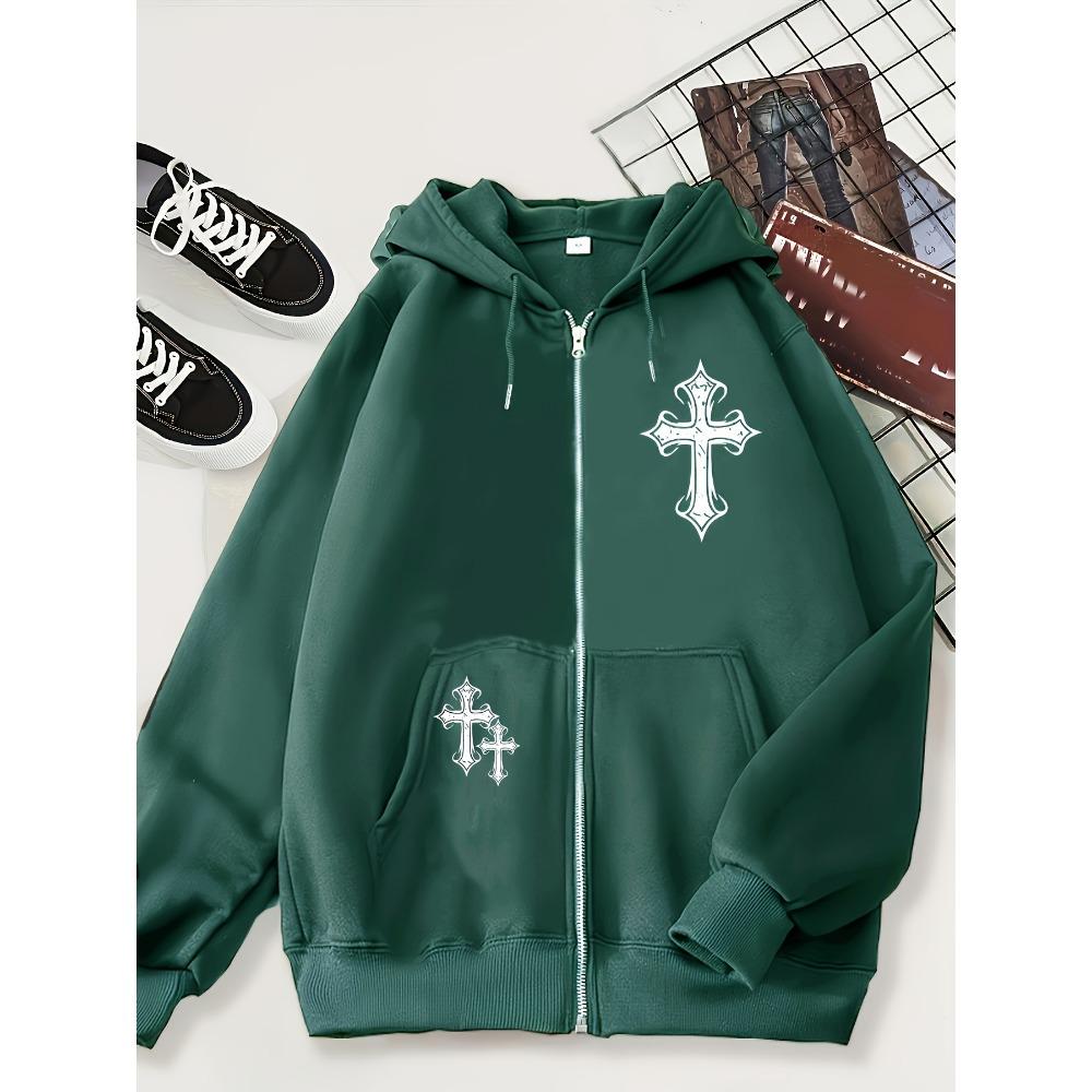 Men's and Women's Fashionable Casual Zipper Hoodies, Women's Fashionable Hoodies