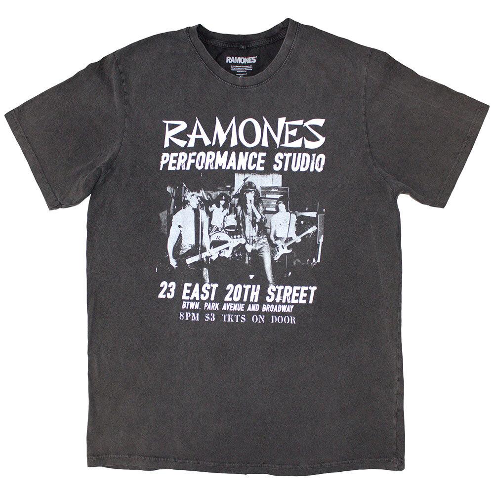 Унисекс футболка Ramones с эффектом stonewash: Ист-Виллидж (XX-Large) 2XL