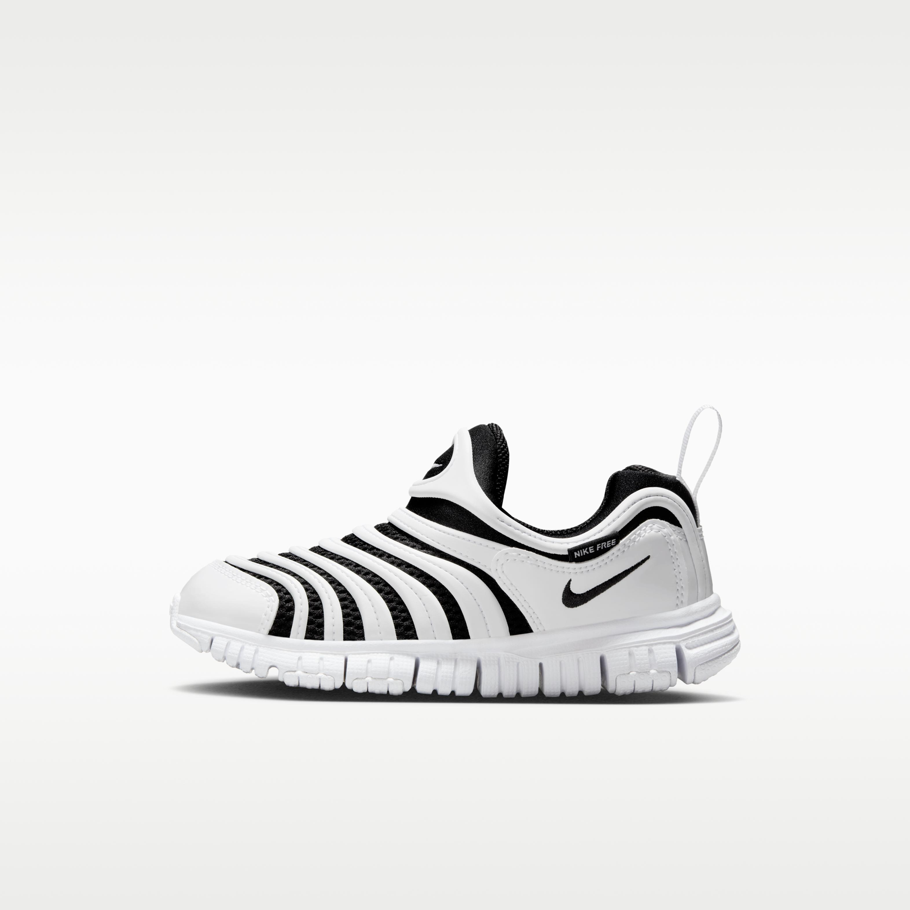 Nike Dynamo Free White Black (PS) 29.5