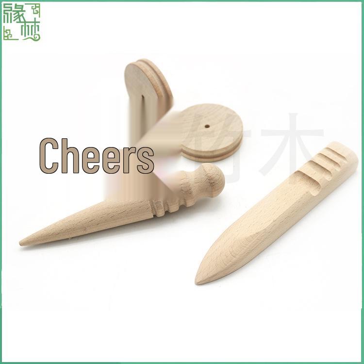 

Набор для полировки и обрезки края кожи: Включает круглую деревянную палочку, полировальную палочку и круглый диск. Polishing Round Cake