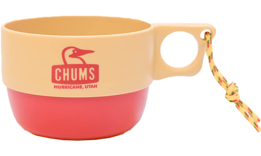 

CHUMS Camper Soup Cup 350ml Diameter x Height Beige/Red CH62-1733-B053-00 9.3cm 6.9cm