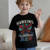 Kids 100% Cotton Luxury T-Shirt Stranger Things Demogorgon Live Graphic Short Sleeve Elegant Casual Summer Tee Tops