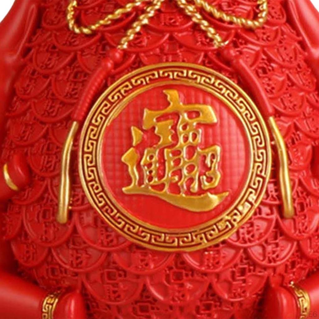 Chinese Resin Shaped Statue Table Ornaments Birthday Holidays Gift Size 15x10x13cm Creative