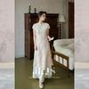 JK&JS Yutang New Chinese Style Jacquard Dress