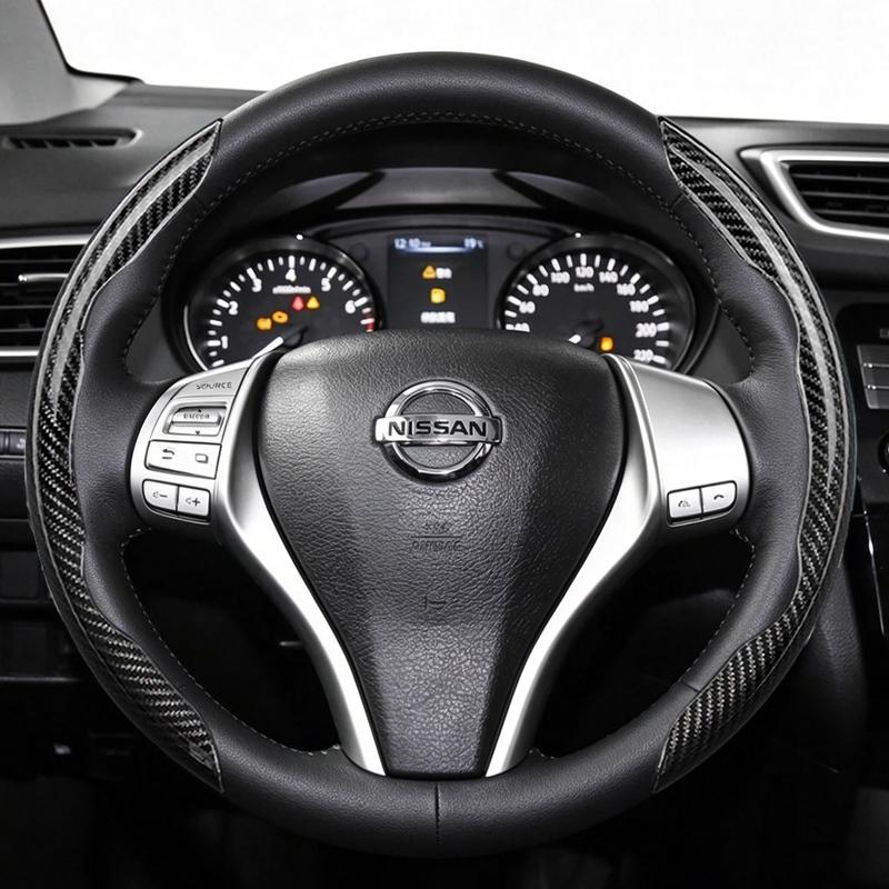Suitable for Nissan  Steering Wheel Cover Suitable for Qashqai J10 J11 March Terrano2  Juke N16 Xtrailt31 T32 E11 Y62
