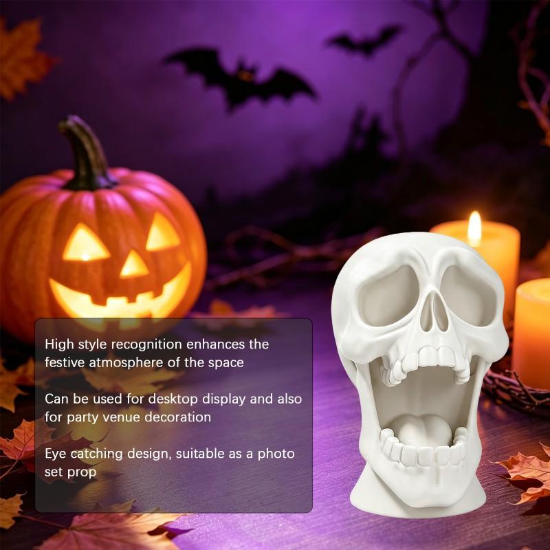 DOWMOO Halloween Skull Decor Creative Realistic Design Party Atmosphere Ornament