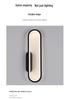 Minimalist LED Wall Lamp - Creative Three-Color Dimming for Living Room or Bedside