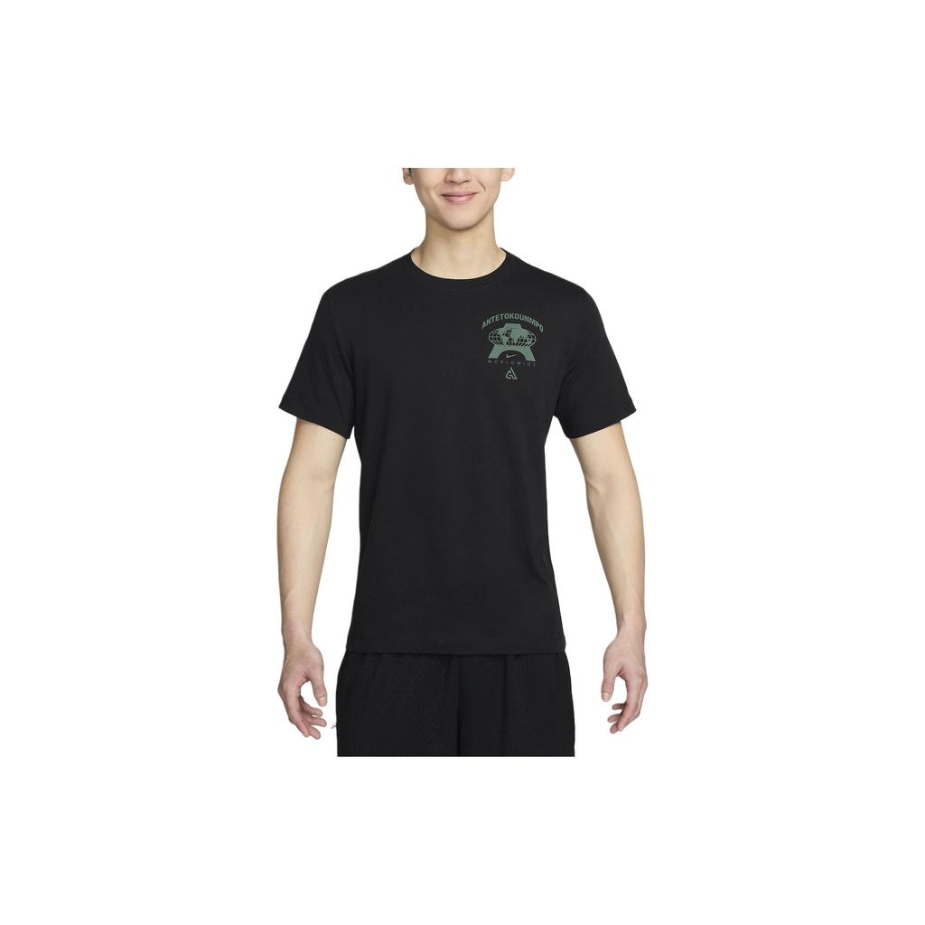Nike Giannis M90 Basketball T-Shirt Black Men Tops FV8409-010