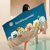 Sumikko Gurashi Beach Towel Cartoon Cute Summer Kids Large Bath Pool Beach Towel Microfiber Absorbent for Swimming Travel