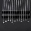 Teamer 12 Zodiac Stainless Steel Necklace Women Men Gemini Aries Libra Taurus Twelve Constellation Birthday Gifts Wholesale