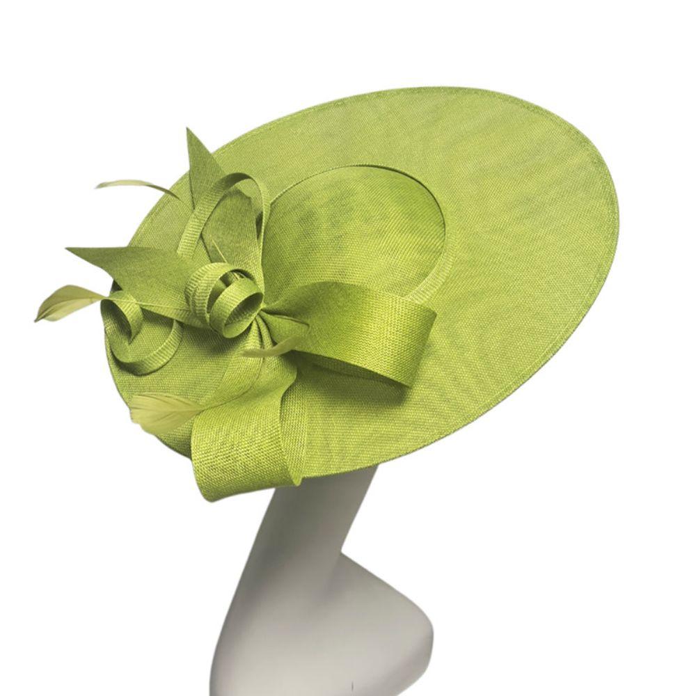 With Headband Tea Party Hat Wide Brim Derby Hat New Women Fascinator Hats  for Church Event