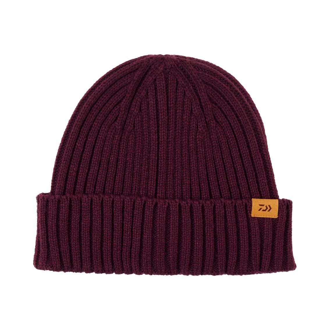Daiwa DC-9425W Plum Free Size Knit Cap
