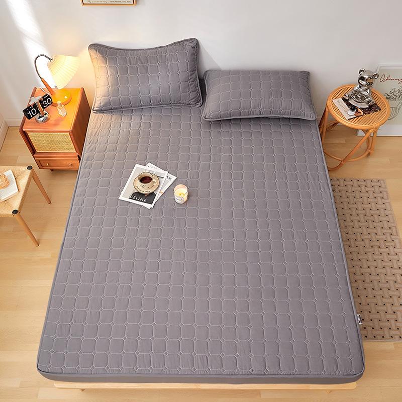 Padded Thickened Mattress Single-piece Bedspread Simmons Mattress Protective Cover Dust Cover All-inclusive Bed Sheet Bed Cover
