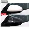 Car  Rearview Side Mirror Cover Fit For   Mazda 3 Axela BL 2009 2010 2011 2012 2013 Wing Cap Rear View Case Trim Carbon Fiber