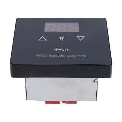 Electric Pool Thermostat Panel Touchscreen Digital Display Swimming Pool Heater Control Panel for Spa Bath Hot Tub 220V